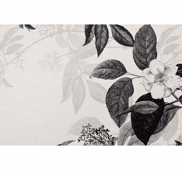 Tapisserie fleur composition de fleurs Élégantes - TenStickers