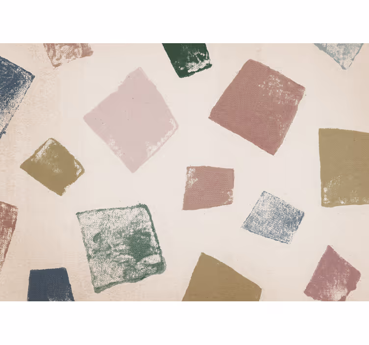 Tapisserie murale textures et motifs blocs colorés - TenStickers