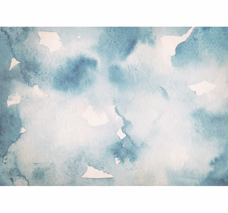 Tapisserie abstraite texture aquarelle douce - TenStickers