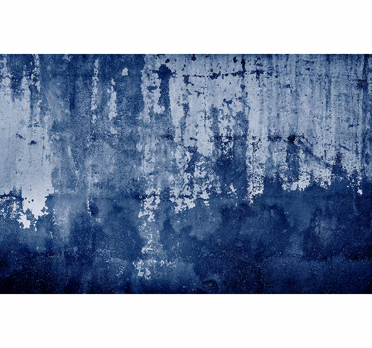 Tapisserie murale textures et motifs surface bleue texturée - TenStickers
