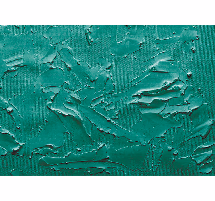 Tapisserie murale textures et motifs surface émeraude - TenStickers