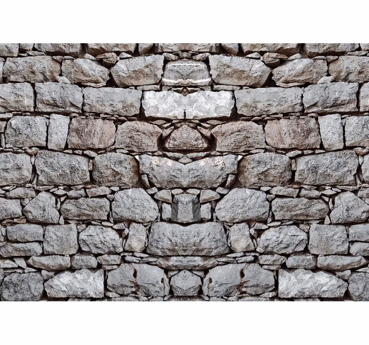 Tapisserie imitation pierre texture pierre rugueuse - TenStickers