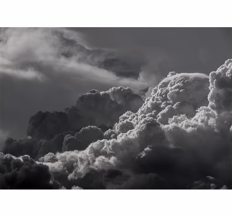 Tapisserie ciel formation nuageuse dramatique - TenStickers