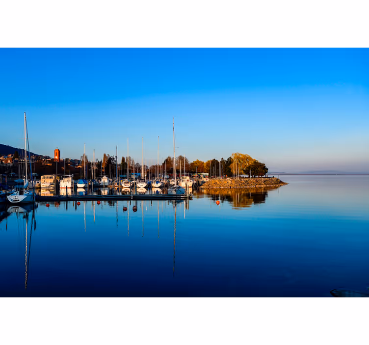 Photo murale lac Lac Neuchâtel - TenStickers
