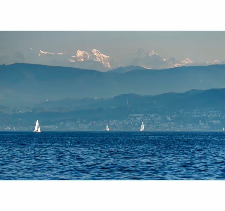 Photo murale Lac de Zurich - TenStickers