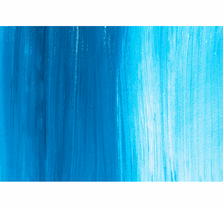 Tapisserie abstraite stries bleues - TenStickers