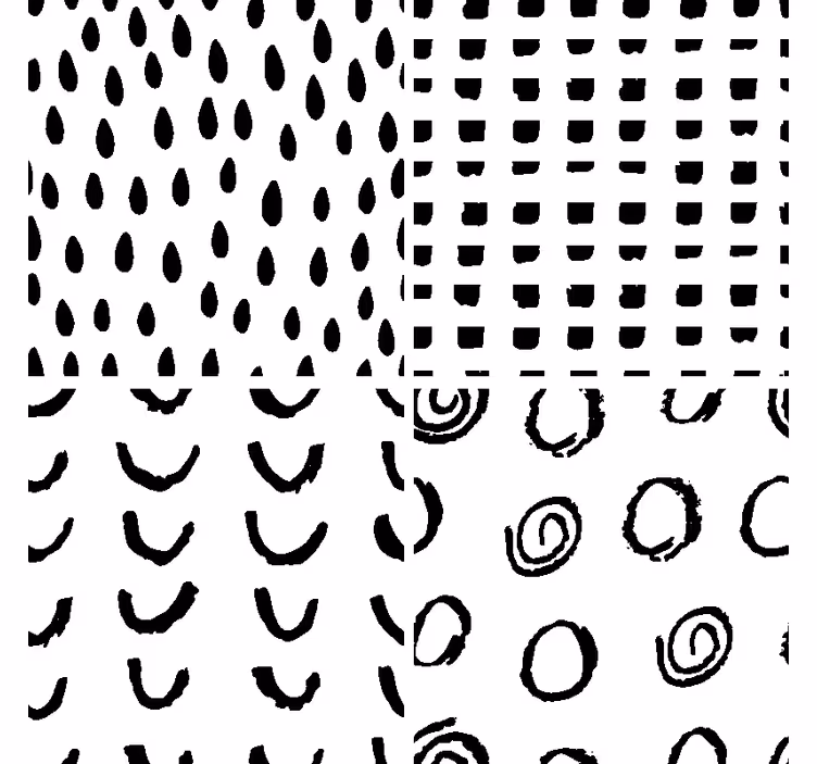 dessous de verre moderne Différents modèles - TenStickers