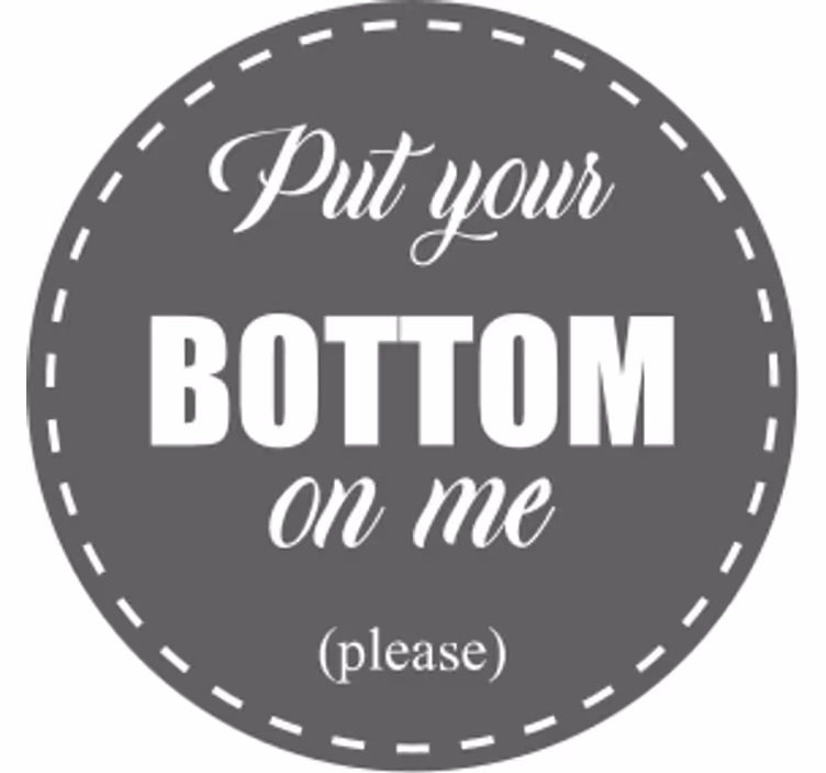 Sous verre bière message ludique à boire - TenStickers