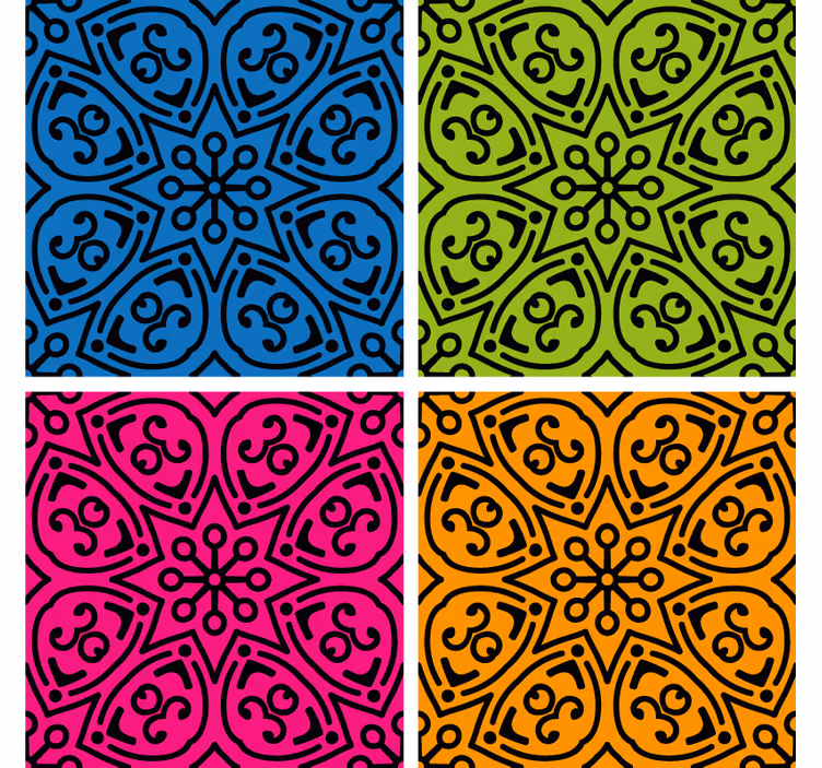 Sous verre bière motifs audacieux - TenStickers