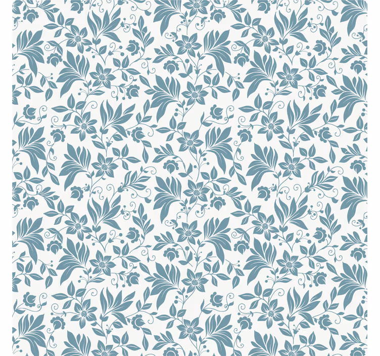 Sous verre surface texturée florale - TenStickers