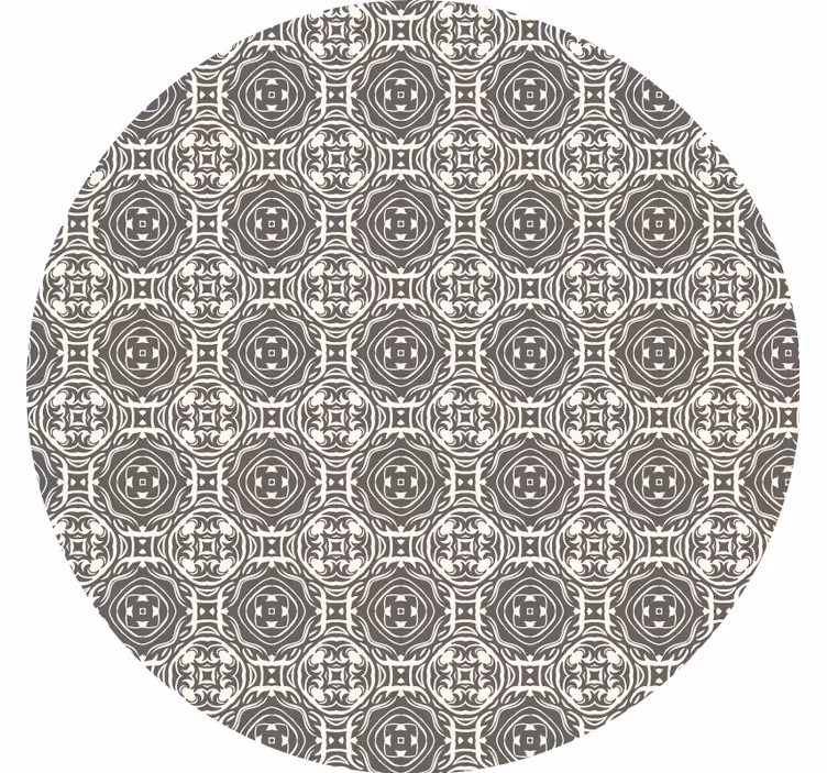 Sous verre motif circulaire - TenStickers
