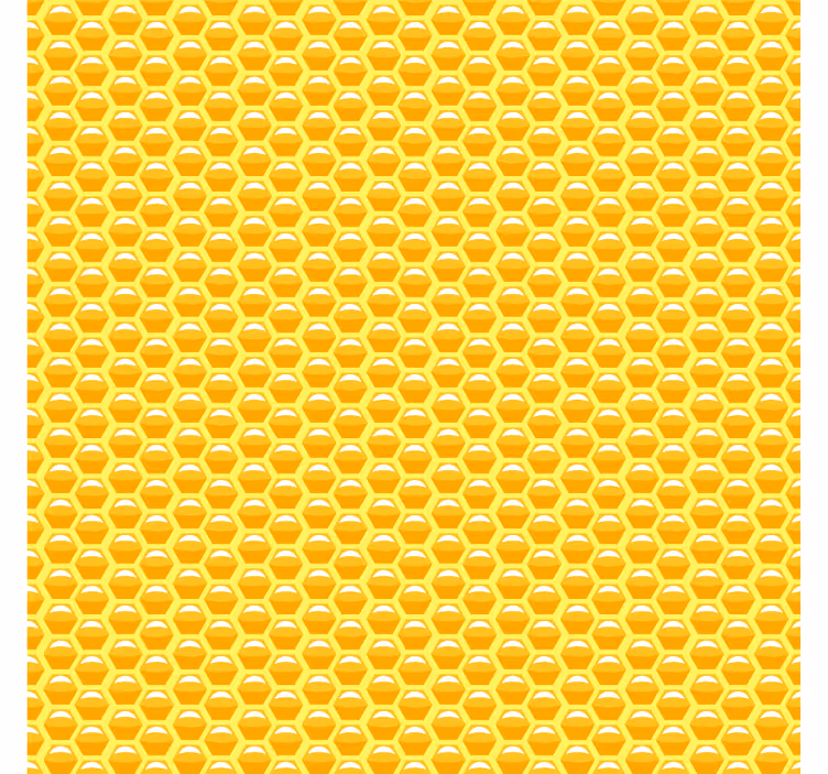 Sous verre bière motif alvéolaire - TenStickers