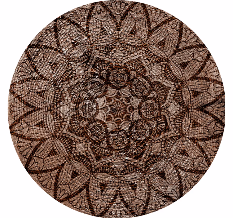 Sous verre motif dentelle complexe - TenStickers