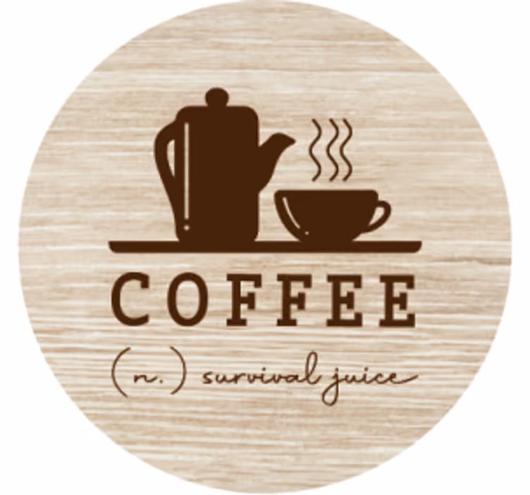 Sous verre personnalisable théière et tasse - TenStickers