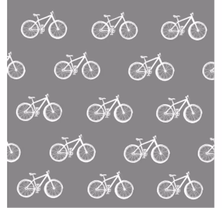 Sous verre moderne motif de vélo - TenStickers