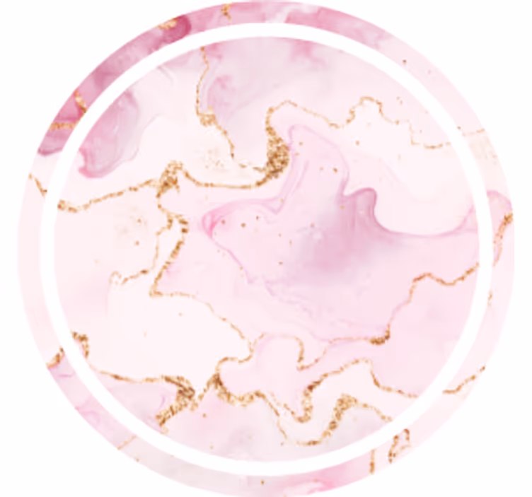 Sous verre design marbre rose doux - TenStickers