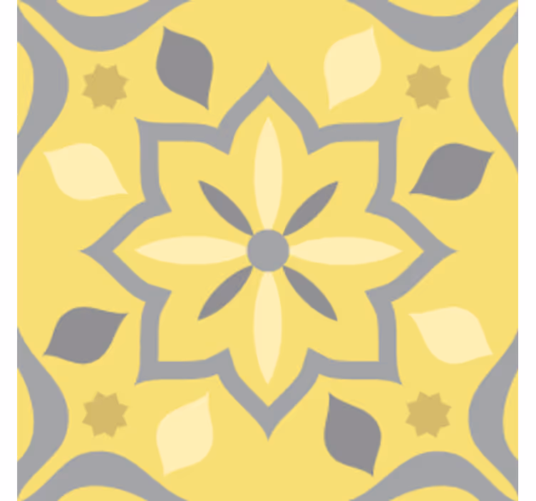 Sous verre mariage motif floral - TenStickers
