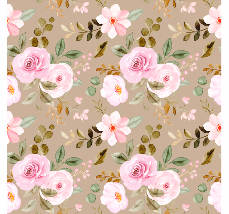 Sous verre motif imprimé botanique - TenStickers