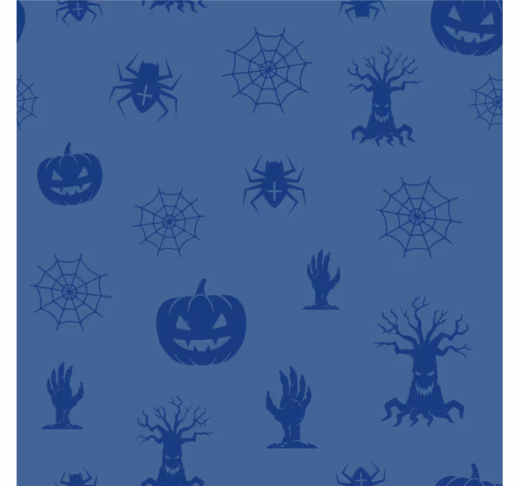 Sous verre halloween motif ombres effrayantes - TenStickers