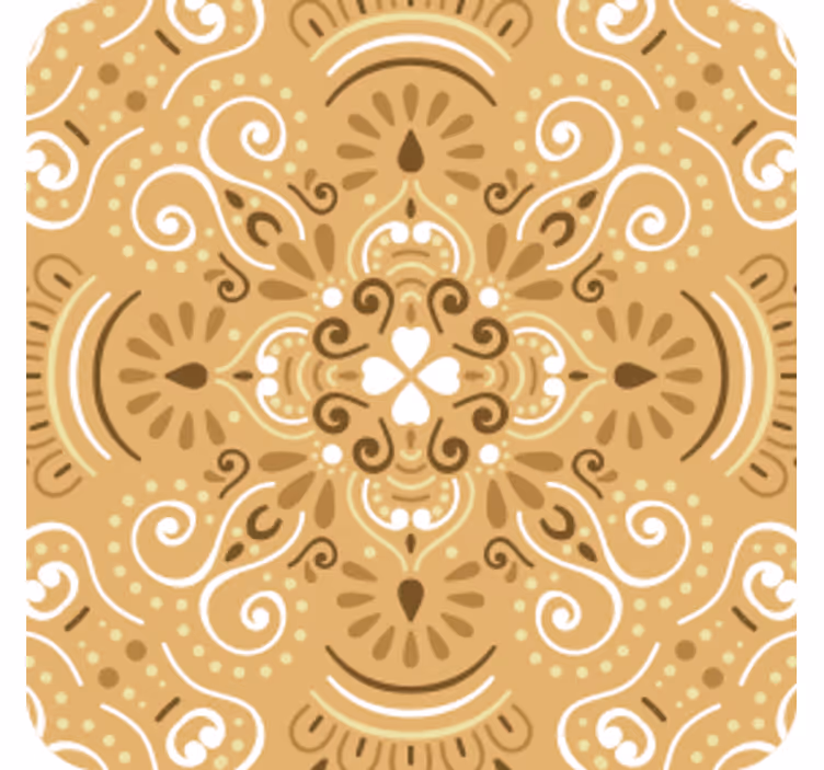 Sous verre motif tourbillon complexe - TenStickers