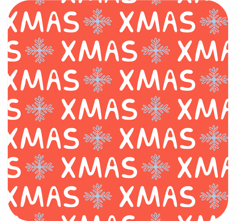 Sous verre noël motif festif de noël - TenStickers