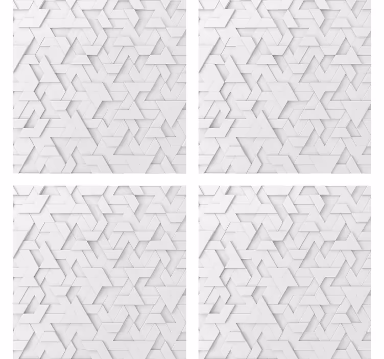 Sous verre motif texturé géométrique - TenStickers
