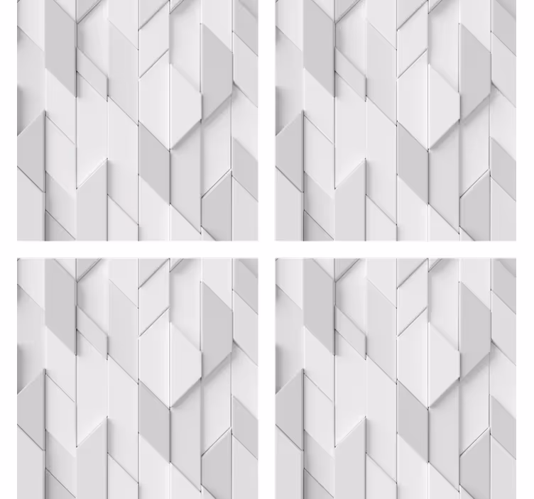 Sous verre motif en relief géométrique - TenStickers