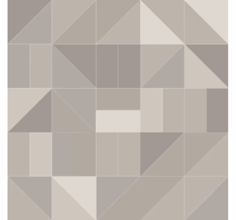 Sous verre motif triangle géométrique - TenStickers