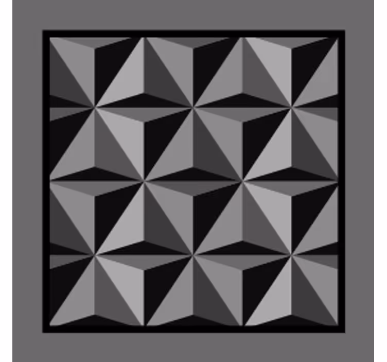 Sous verre motif de formes géométriques - TenStickers