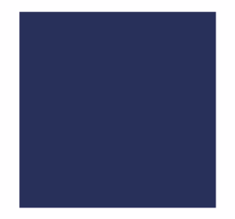 Sous verre moderne fond bleu profond - TenStickers