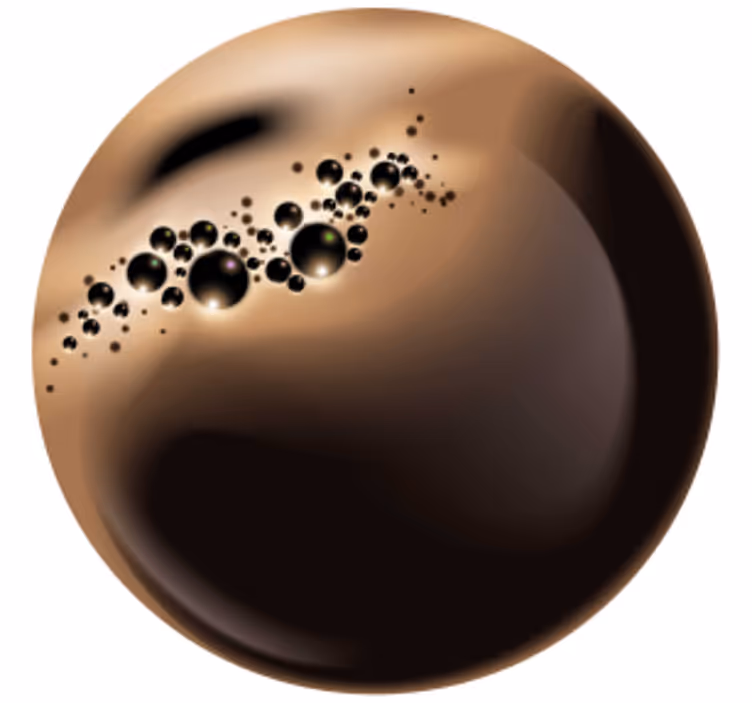 Dessous de verre tasse de café - TenStickers