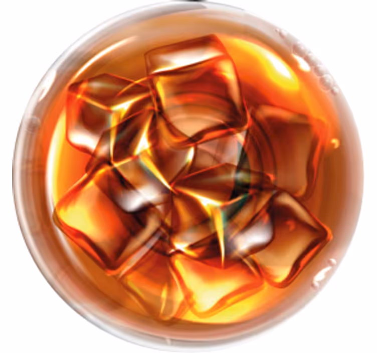 Sous-verre verre à whisky - TenStickers