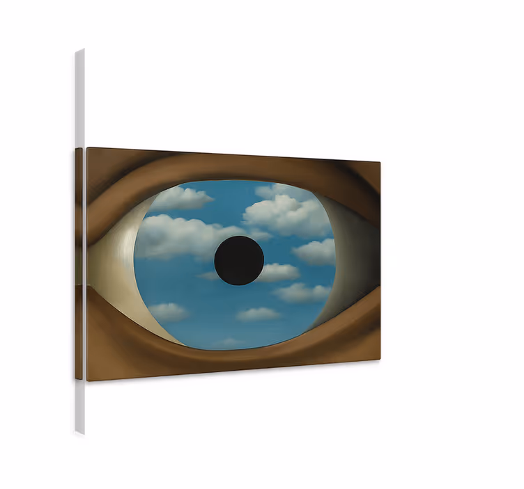 Tableau art le faux miroir - TenStickers