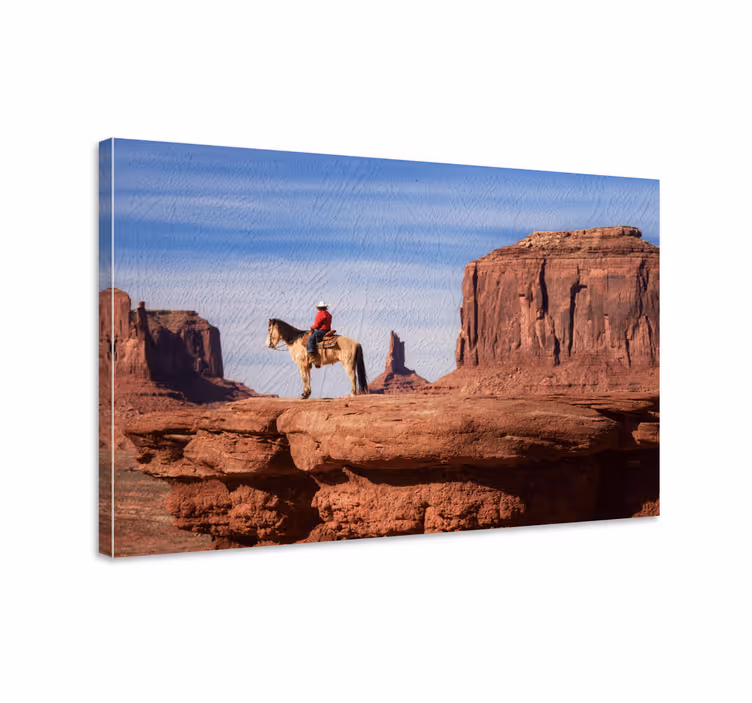 Tableau chevaux peinture cheval grand canyon ouest - TenStickers