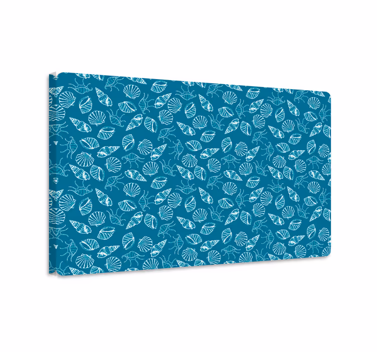 Tableau poissons animaux de coquillage ordinateur portable - TenStickers