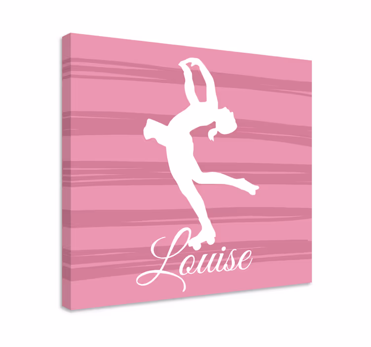 Tableau danseuses silhouette de danseuse de ballet - TenStickers