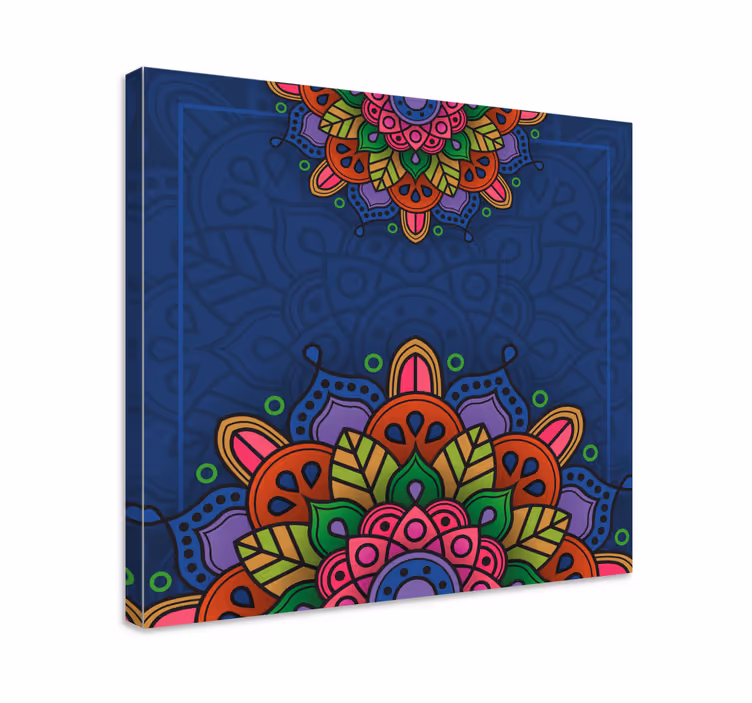 Tableau mandala motif mandala complexe - TenStickers