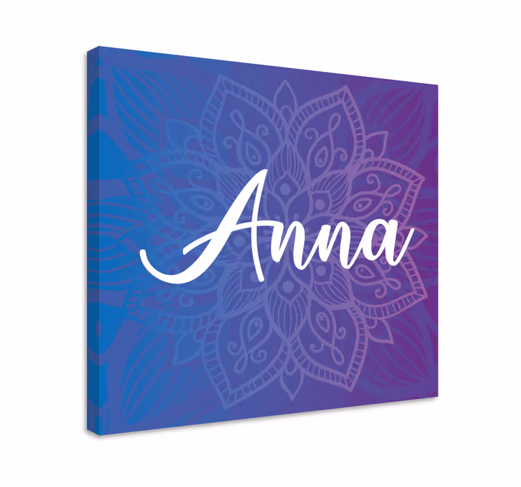 Tableau bouddha design mandala personnalisé - TenStickers