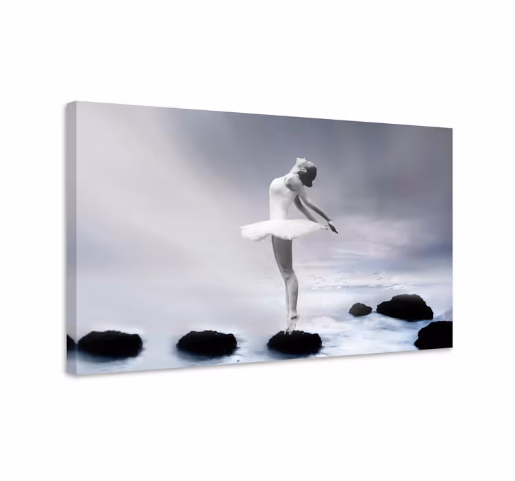 Tableau Personnage de danseuses réalistes - TenStickers