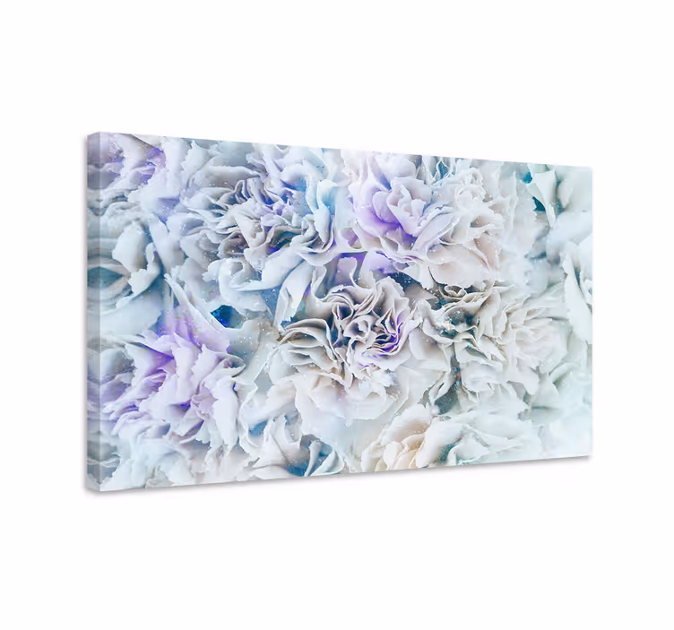 Tableau fleurs et plantes fleurs gelées - TenStickers