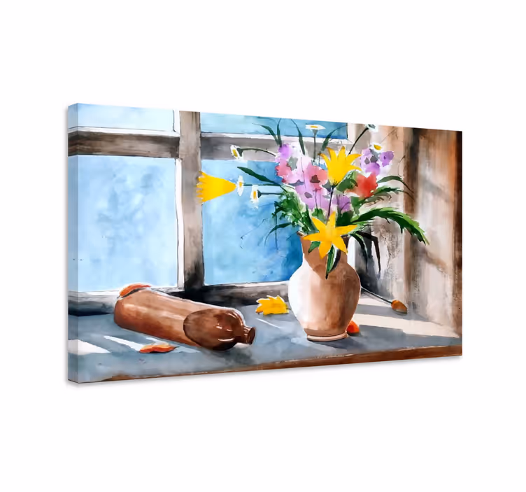 Tableau cuisine plantes vintage - TenStickers