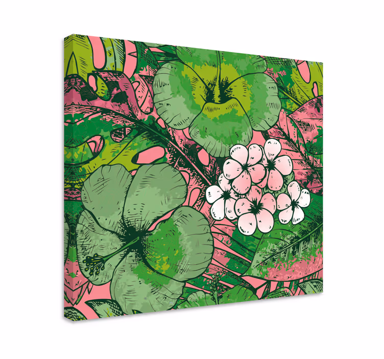 Tableau fleurs et plantes arrangement floral botanique - TenStickers