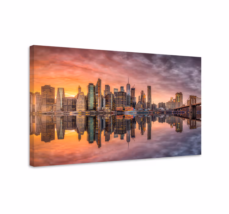 Tableau La ville de new york - TenStickers