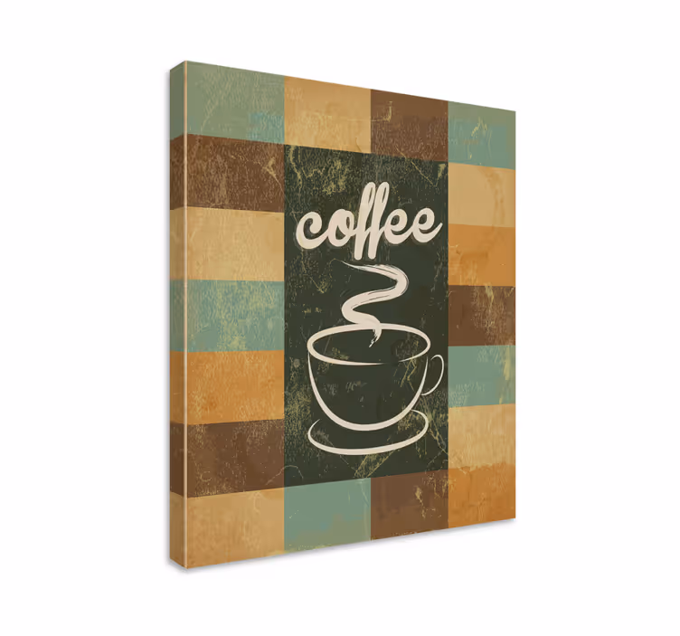 Tableau citation inspiration heure du café - TenStickers