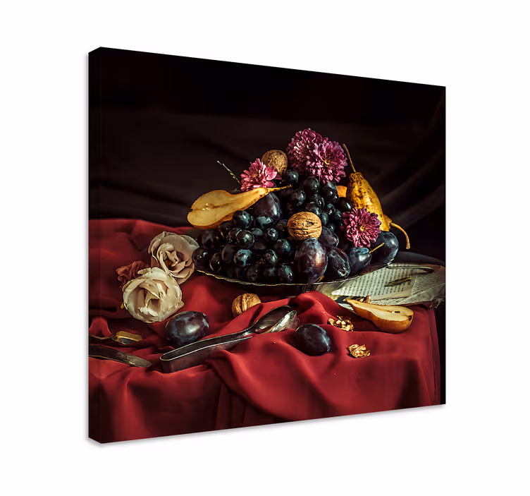 Tableau fruits arrangement de fruits élégant - TenStickers