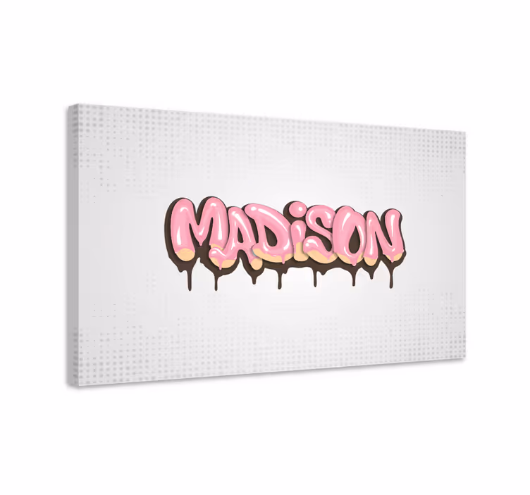 Tableau graffiti personnalisable pour jeunes - TenStickers
