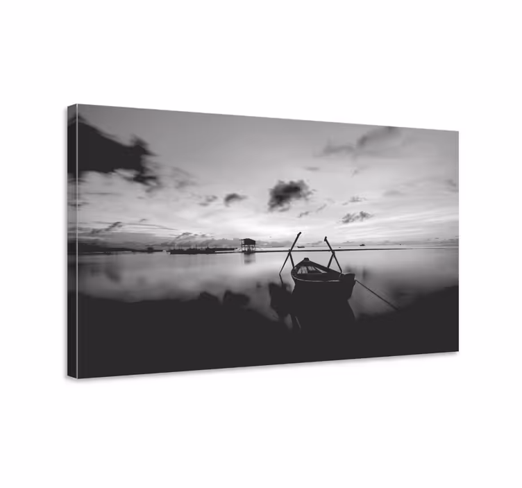 Tableau paysages scène de bord d'eau sereine - TenStickers