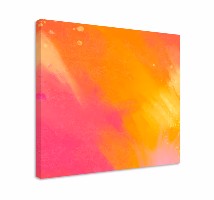 Tableau abstrait fusion de dégradés vibrants - TenStickers