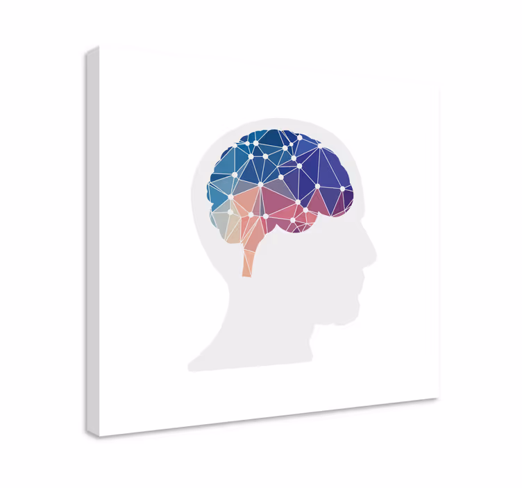 Tableau citation connexions du réseau cérébral - TenStickers