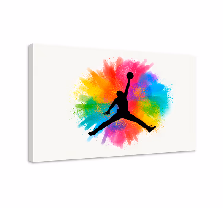 Tableau sports joueur de basket énergique - TenStickers